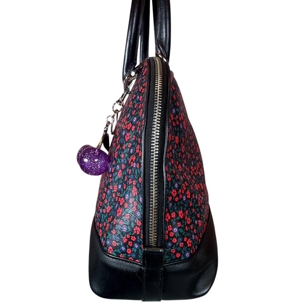 COACH Sierra Ranch Floral Dome Satchel Like New - Picture 6 of 15